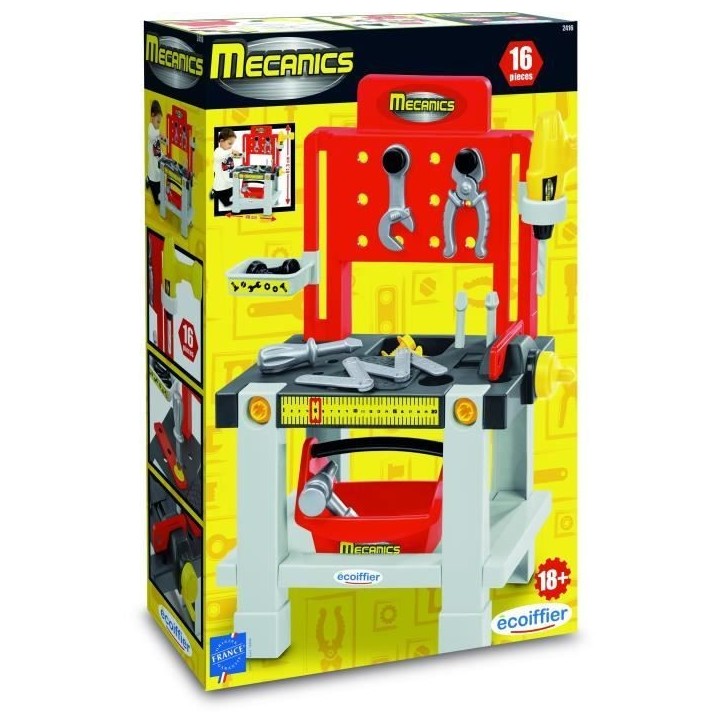 Atelier de bricolage - Ecoiffier Etabli Atelier de bricolage - Ecoiffier Etabli
