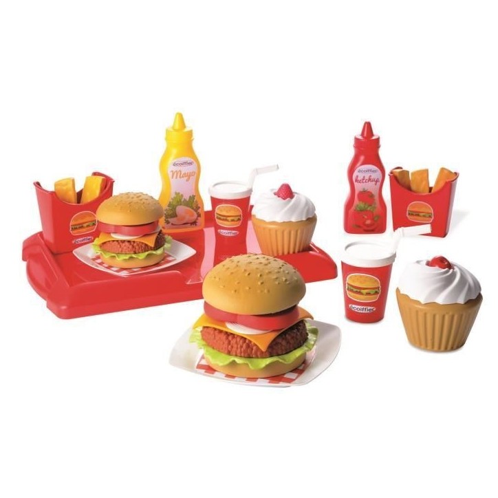 ECOIFFIER CHEF Set Hamburger ECOIFFIER CHEF Set Hamburger