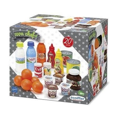 ECOIFFIER CHEF Pack Drive Accessoires Dinette - 20 pieces - 100% chef