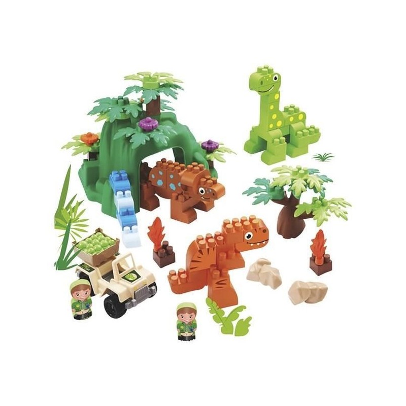 Jouet de construction Dinoland - Abrick - ECOIFFIER - A partir de 18 m Jouet de construction Dinoland - Abrick - ECOIFFIER - A partir de 18 m