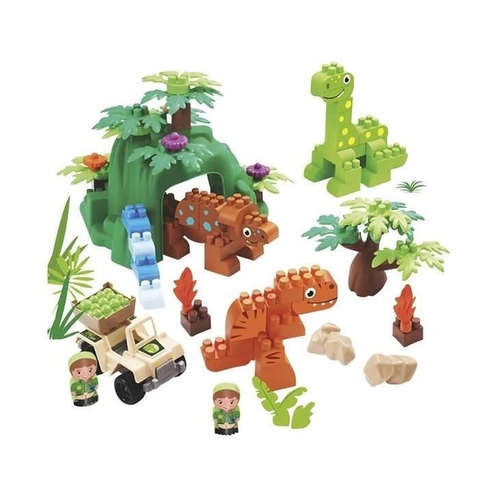 Jouet de construction Dinoland - Abrick - ECOIFFIER - A partir de 18 mois Jouet de construction Dinoland - Abrick - ECOIFFIER - A partir de 18 mois