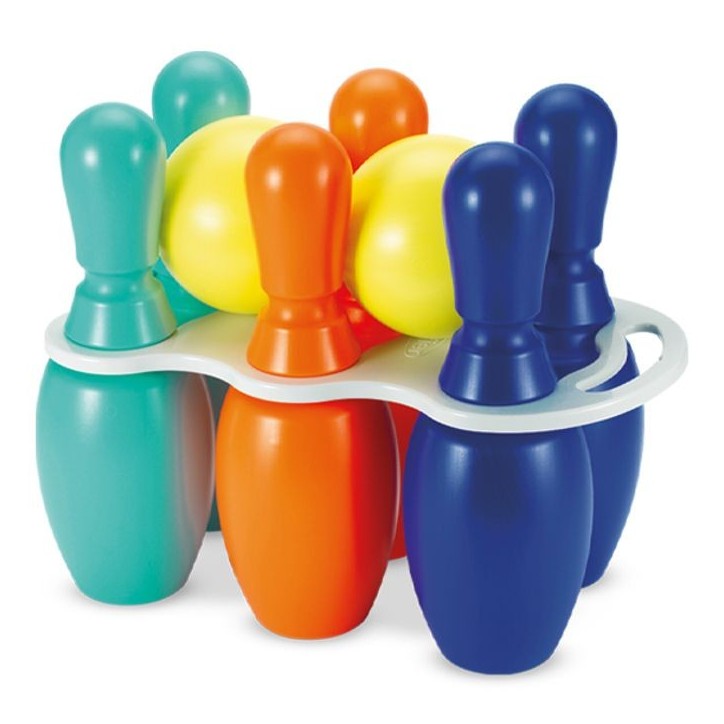 Jeu de quilles Bowling 30 cm - ECOIFFIER - Pour bébé des 18 mois - Intérieur - Fabrication française