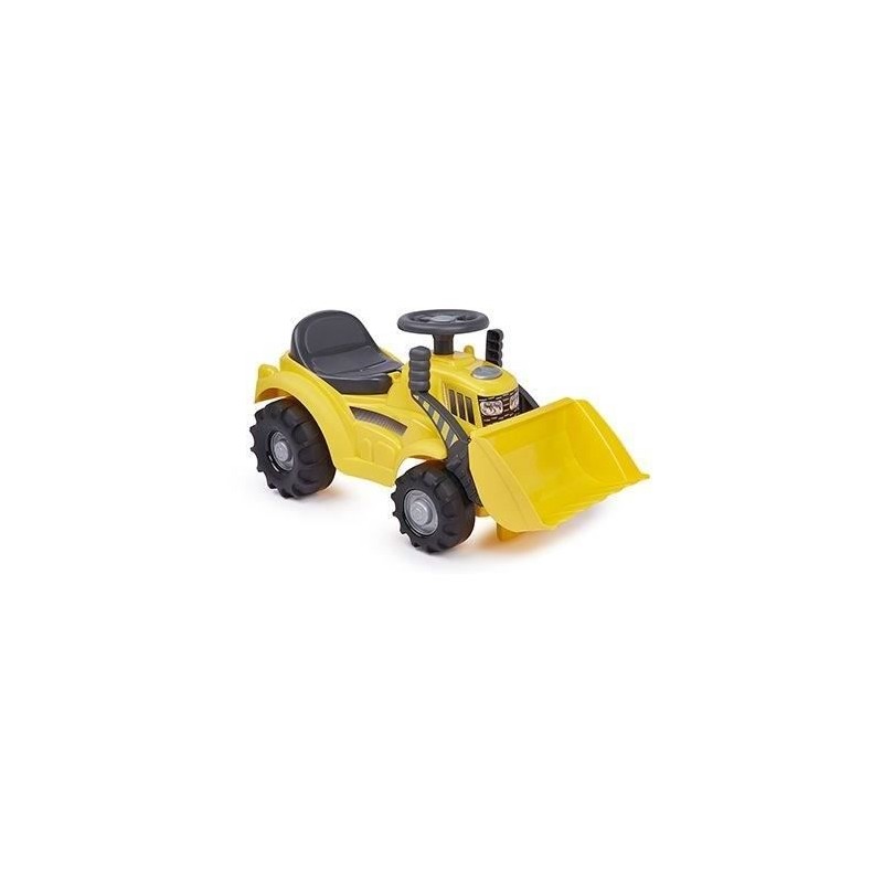 Porteur Tracto pelle - ECOIFFIER - Jaune - Pour Enfant de 12 a 36 mois