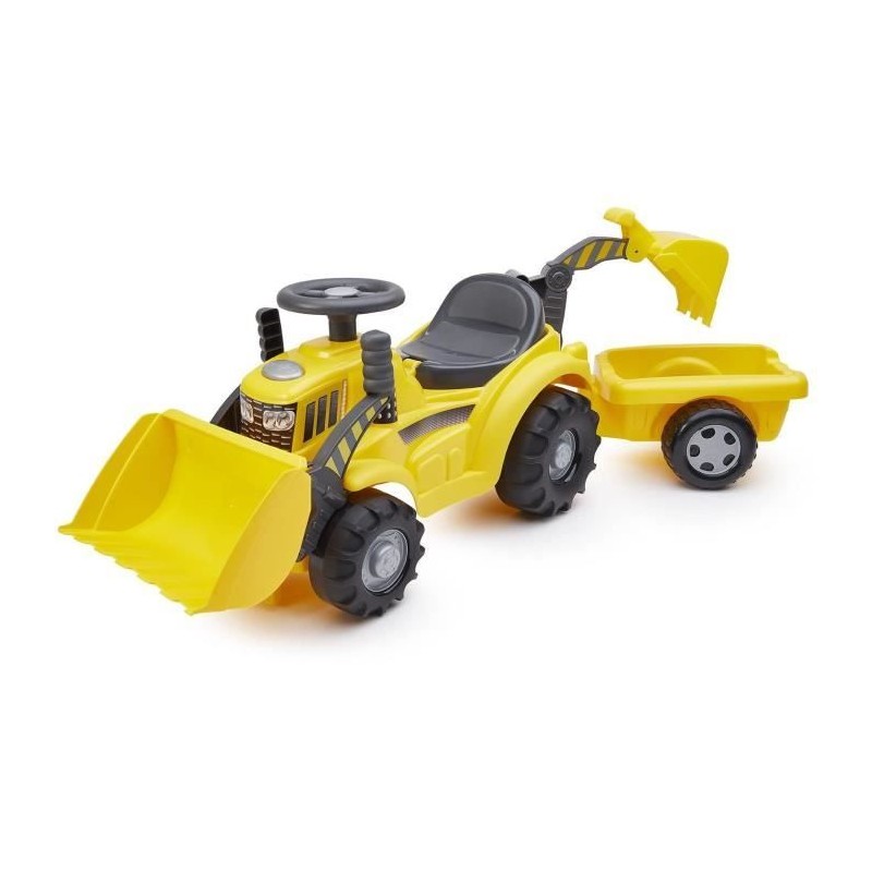 Porteur travaux publics - ECOIFFIER - 498 - Jaune - Mixte - Des 12 moi Porteur travaux publics - ECOIFFIER - 498 - Jaune - Mixte - Des 12 moi