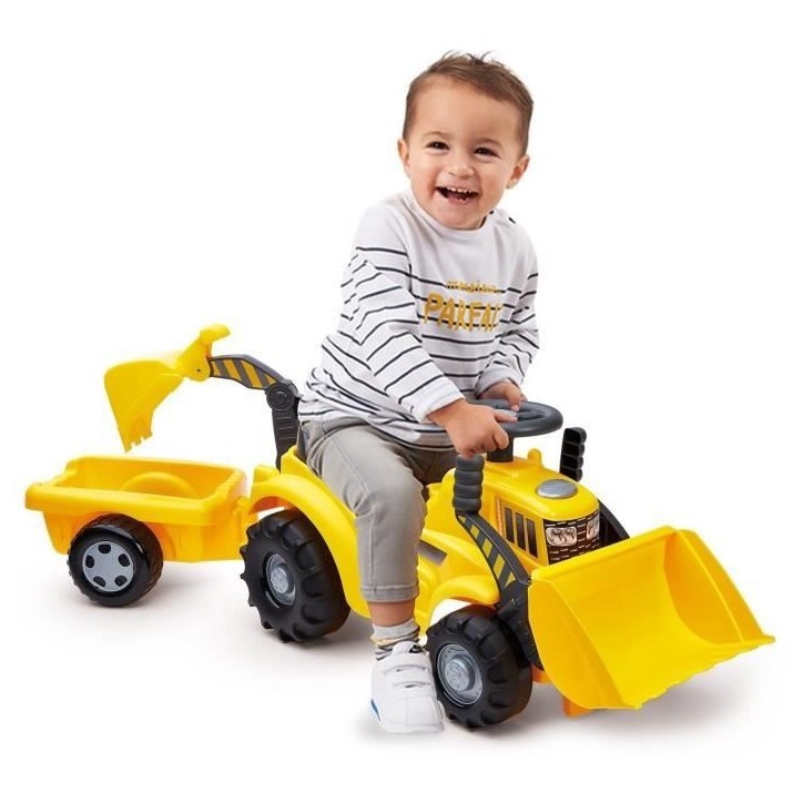 Porteur travaux publics - ECOIFFIER - 498 - Jaune - Mixte - Des 12 mois