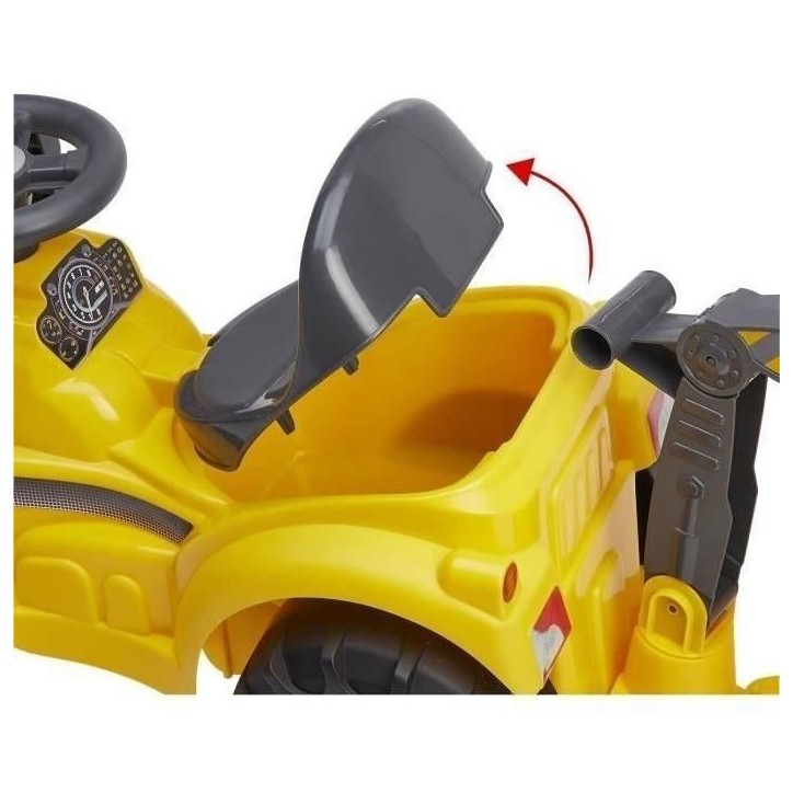 Porteur travaux publics - ECOIFFIER - 498 - Jaune - Mixte - Des 12 mois