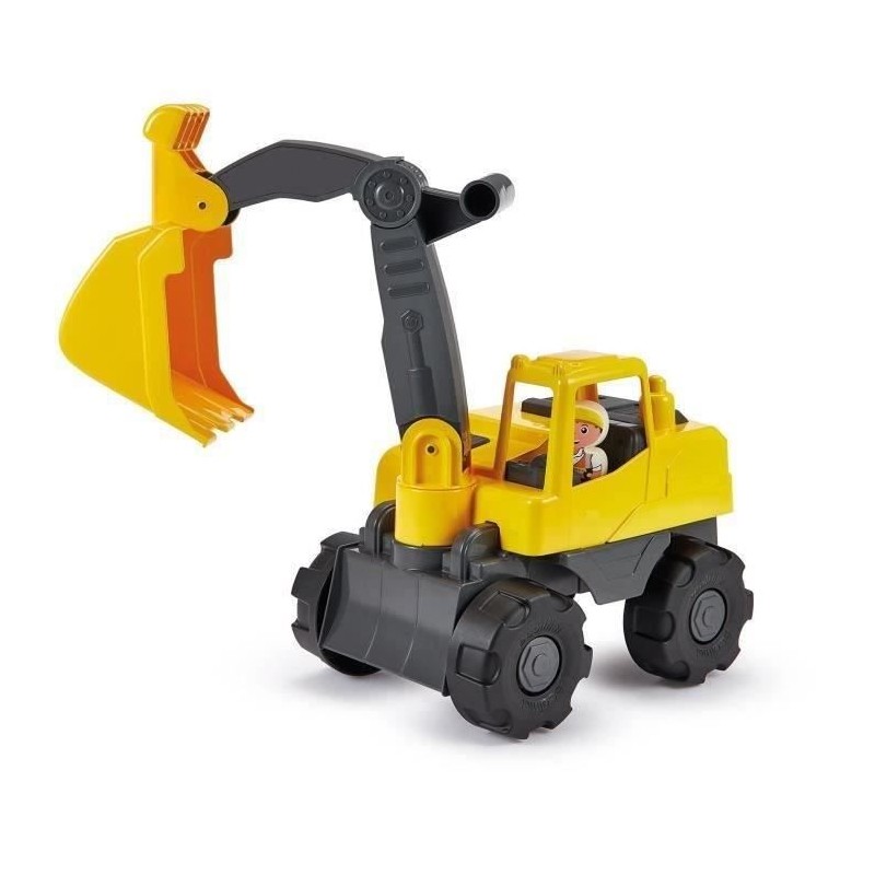 Pelleteuse - ECOIFFIER - Jaune et gris - Des 18 mois - Origine France