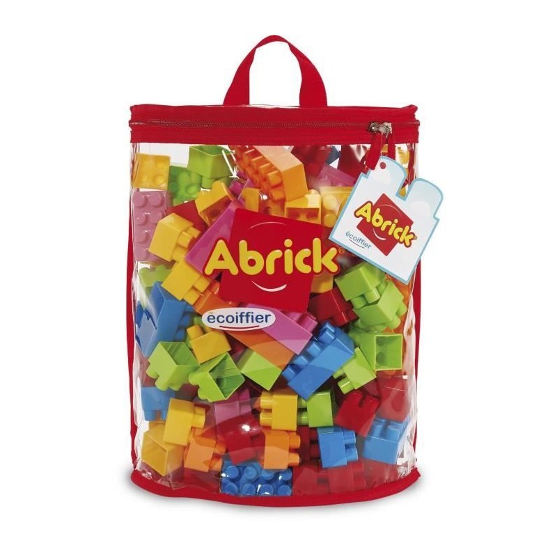 Sac de briques - 120 pieces des 18 mois - Abrick Sac de briques - 120 pieces des 18 mois - Abrick