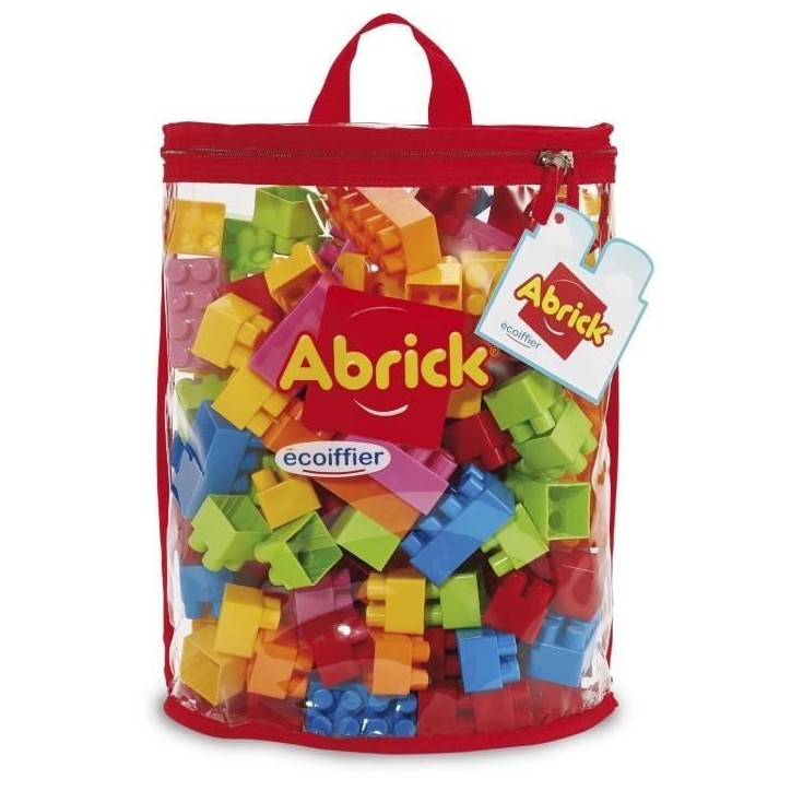Sac de briques - 120 pieces des 18 mois - Abrick Sac de briques - 120 pieces des 18 mois - Abrick