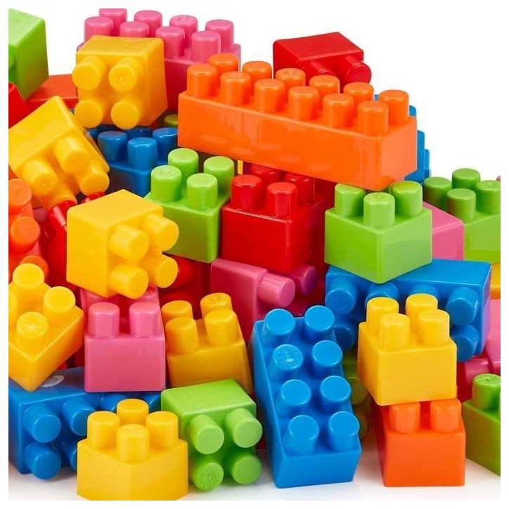 Sac de briques - 120 pieces des 18 mois - Abrick Sac de briques - 120 pieces des 18 mois - Abrick
