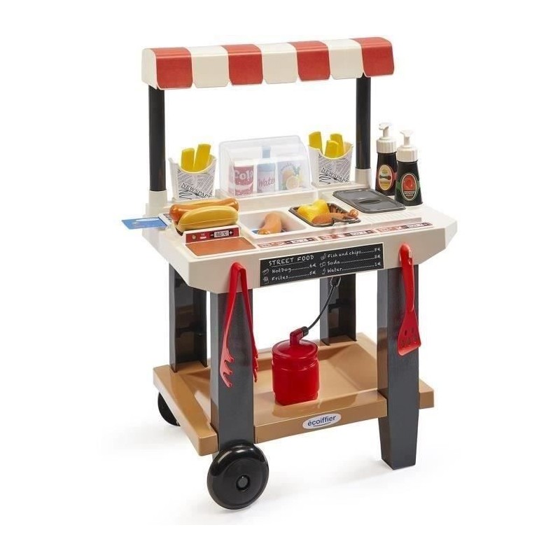 Jeux d'imitation : cuisine Street food - ECOIFFIER - 1682 Jeux d'imitation : cuisine Street food - ECOIFFIER - 1682