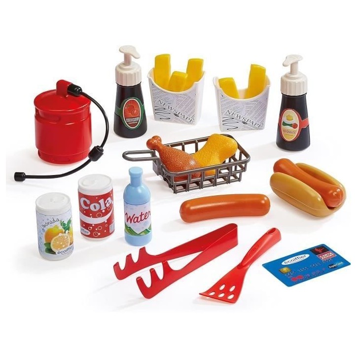 Jeux d'imitation : cuisine Street food - ECOIFFIER - 1682 Jeux d'imitation : cuisine Street food - ECOIFFIER - 1682