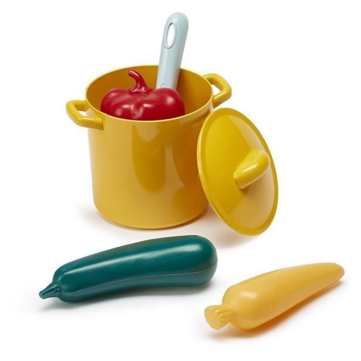 Batterie de casseroles - Vert Azur ECOIFFIER Batterie de casseroles - Vert Azur ECOIFFIER