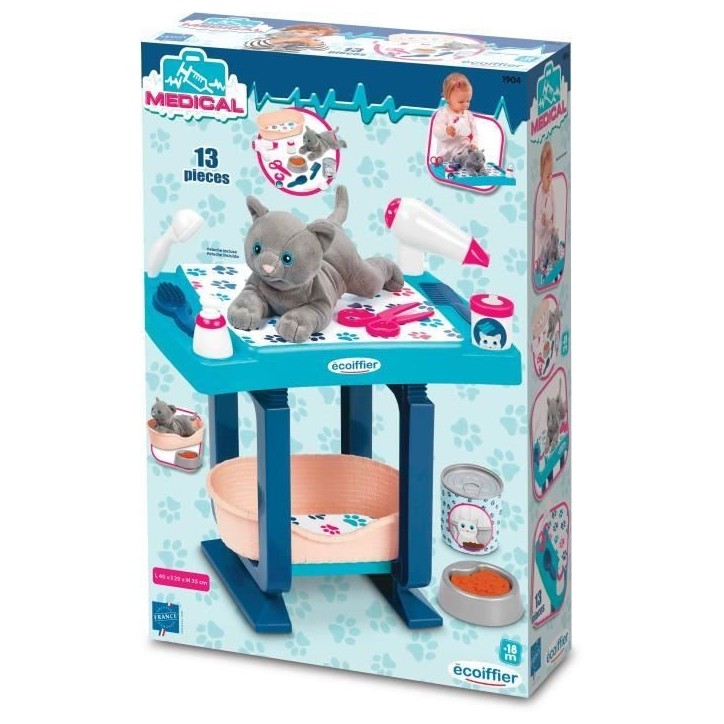 Table de toilettage ECOIFFIER Bleu Des 18 mois Table de toilettage ECOIFFIER Bleu Des 18 mois