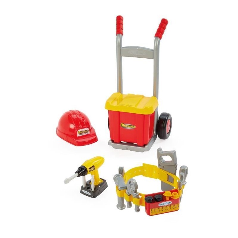 Panoplie bricoleur 4 en 1 - ECOIFFIER - 2420 - Tout pour bricoler Panoplie bricoleur 4 en 1 - ECOIFFIER - 2420 - Tout pour bricoler