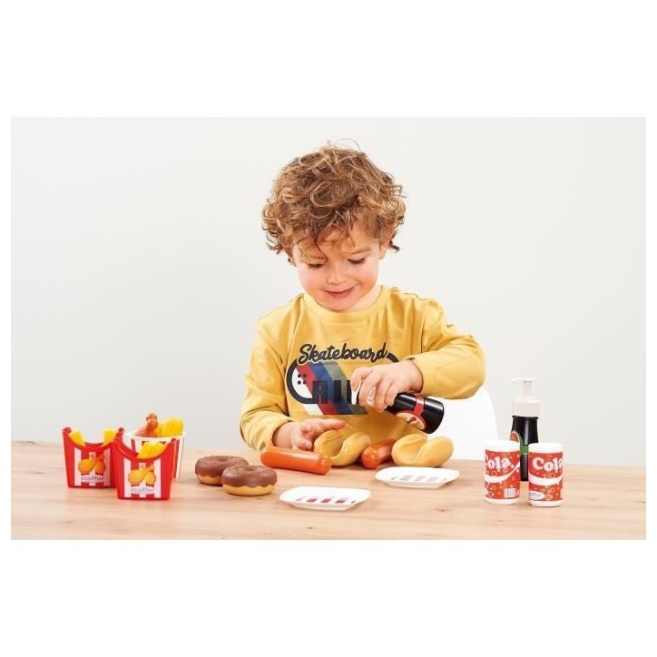 Coffret hot dog - ECOIFFIER - 2423 - Un menu digne d'un fast-food Coffret hot dog - ECOIFFIER - 2423 - Un menu digne d'un fast-food