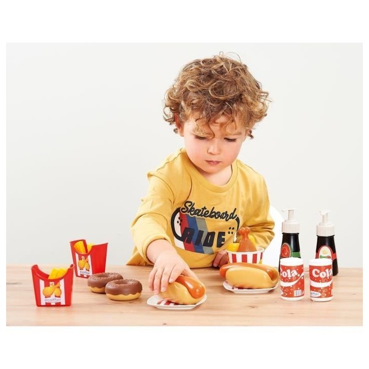 Coffret hot dog - ECOIFFIER - 2423 - Un menu digne d'un fast-food Coffret hot dog - ECOIFFIER - 2423 - Un menu digne d'un fast-food