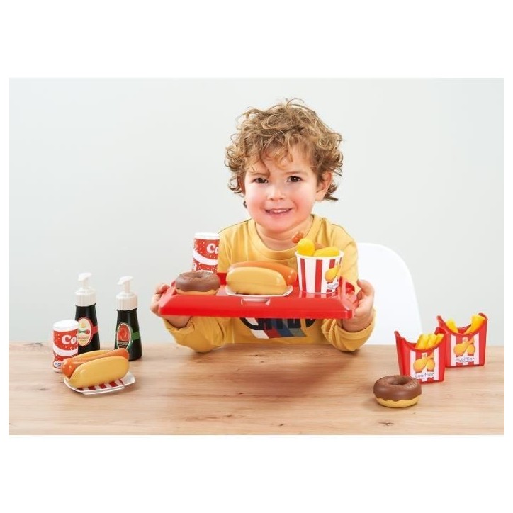 Coffret hot dog - ECOIFFIER - 2423 - Un menu digne d'un fast-food Coffret hot dog - ECOIFFIER - 2423 - Un menu digne d'un fast-food