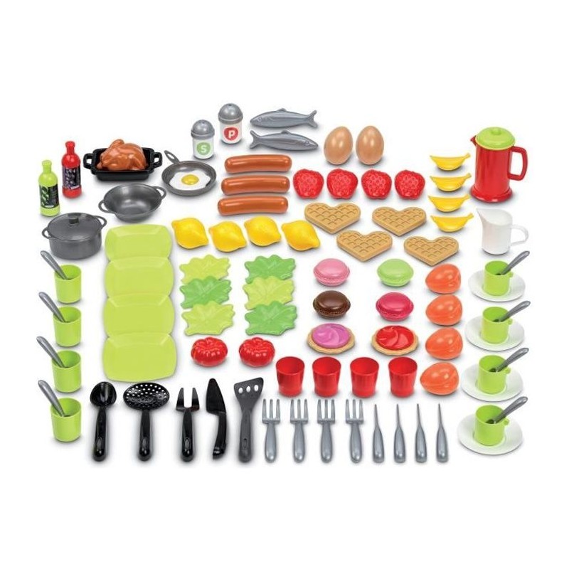 Boite dinette 100 pieces - ECOIFFIER - Collection 100% Chef - Des 18 m Boite dinette 100 pieces - ECOIFFIER - Collection 100% Chef - Des 18 m