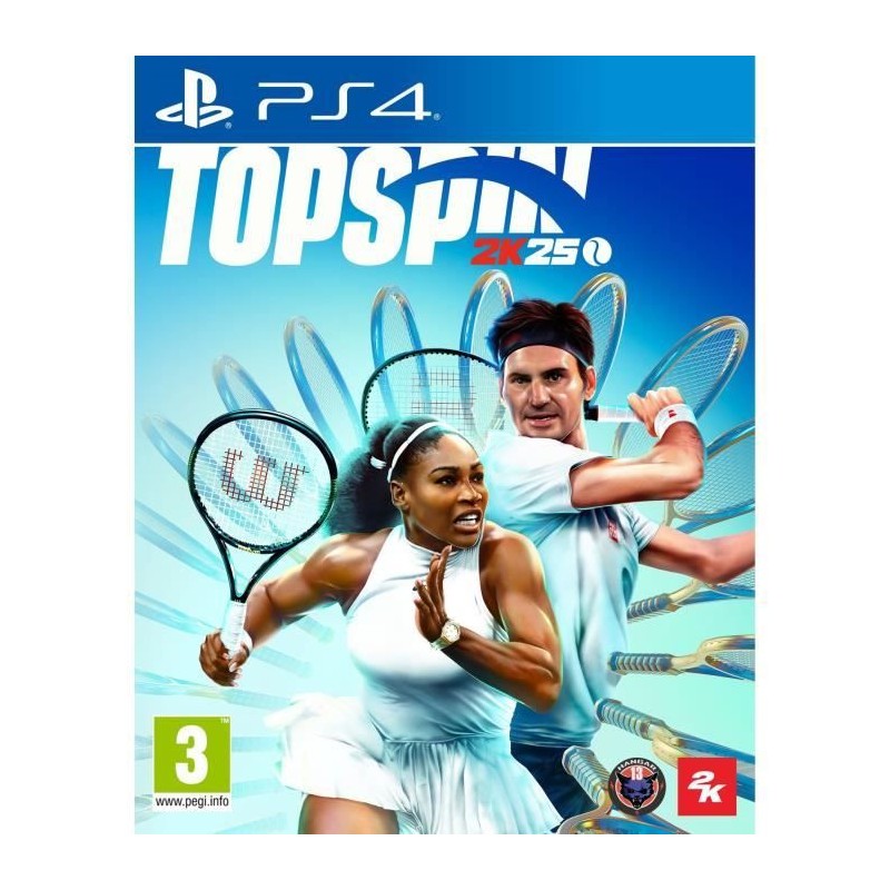 TopSpin 2K25 - Jeu PS4 - Edition Standard TopSpin 2K25 - Jeu PS4 - Edition Standard