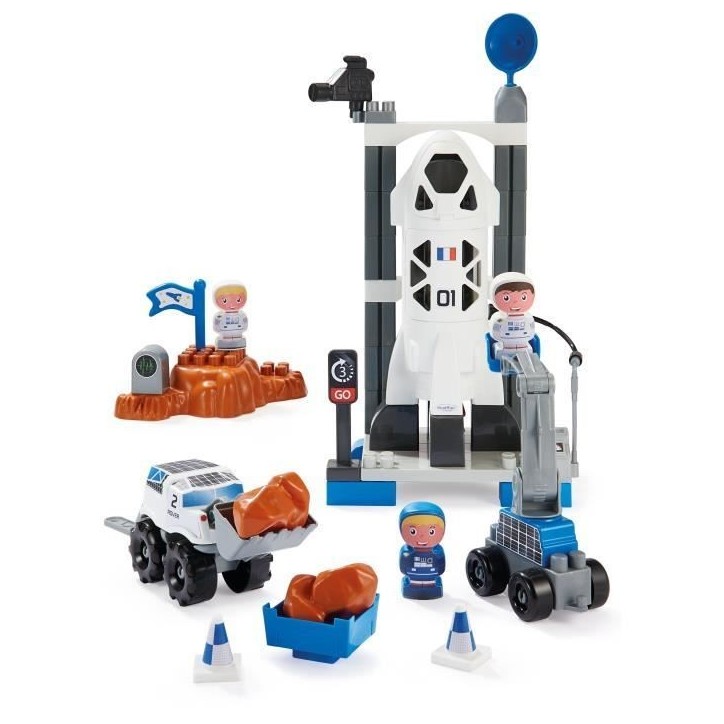 Base Spatiale - construction en briques - des 18 mois - Abrick Base Spatiale - construction en briques - des 18 mois - Abrick