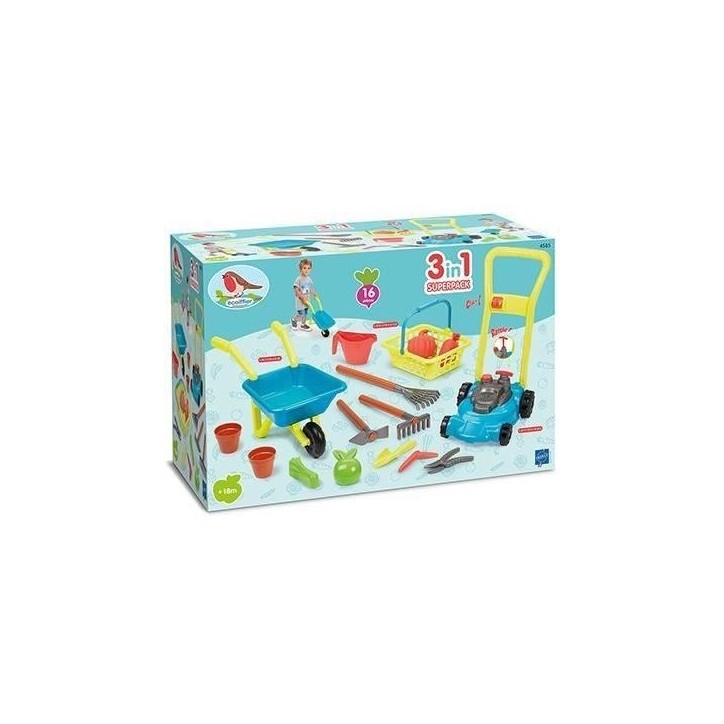 Super pack jardin 3 en 1 ECOIFFIER Super pack jardin 3 en 1 ECOIFFIER