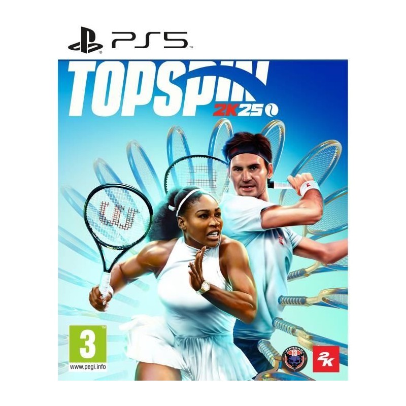 TopSpin 2K25 - Jeu PS5 - Edition Standard TopSpin 2K25 - Jeu PS5 - Edition Standard