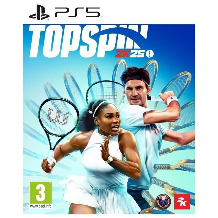TopSpin 2K25 - Jeu PS5 - Edition Standard