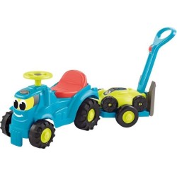 Porteur Tracteur remorque + tondeuse 103,5 cm - ECOIFFIER - Pour béb