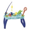 ECOIFFIER - Table peche a la ligne - 4 canards, canne, épuisette, tob