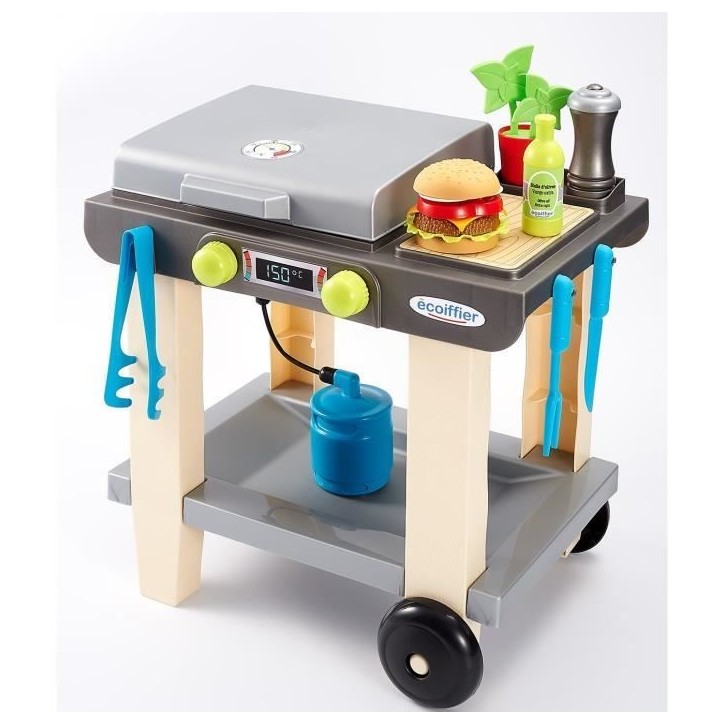 La Plancha + 12 Accessoires inclus, Jeu d'imitation, Outillage de jardin pour enfants, Jouets Ecoiffier 4669, Des 18 mois, Fabri La Plancha + 12 Accessoires inclus, Jeu d'imitation, Outillage de jardin pour enfants, Jouets Ecoiffier 4669, Des 18 mois, Fabri