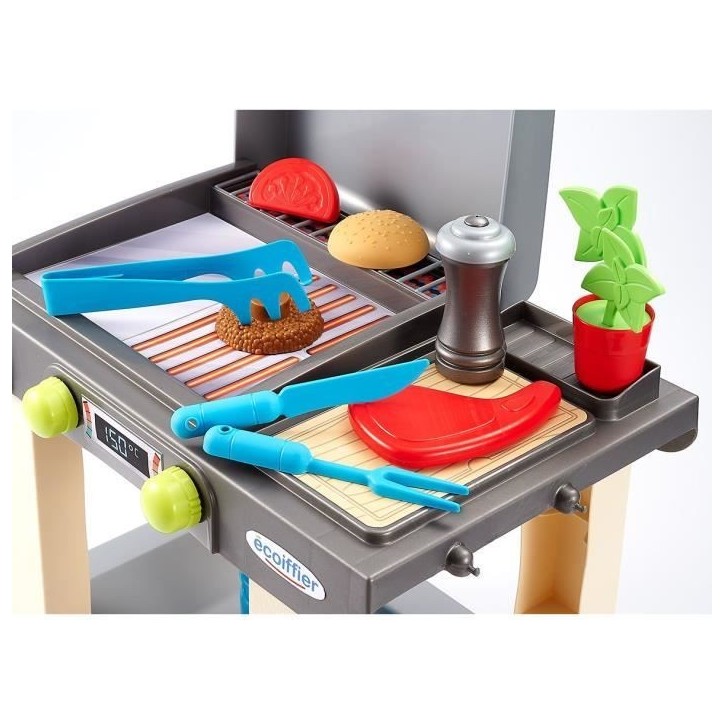 La Plancha + 12 Accessoires inclus, Jeu d'imitation, Outillage de jardin pour enfants, Jouets Ecoiffier 4669, Des 18 mois, Fabri La Plancha + 12 Accessoires inclus, Jeu d'imitation, Outillage de jardin pour enfants, Jouets Ecoiffier 4669, Des 18 mois, Fabri