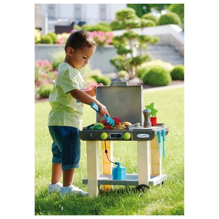 La Plancha + 12 Accessoires inclus, Jeu d'imitation, Outillage de jardin pour enfants, Jouets Ecoiffier 4669, Des 18 mois, Fabri La Plancha + 12 Accessoires inclus, Jeu d'imitation, Outillage de jardin pour enfants, Jouets Ecoiffier 4669, Des 18 mois, Fabri