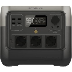générateur electrique portable RIVER 2 PRO, 768Wh, 3 sortie CA - 800