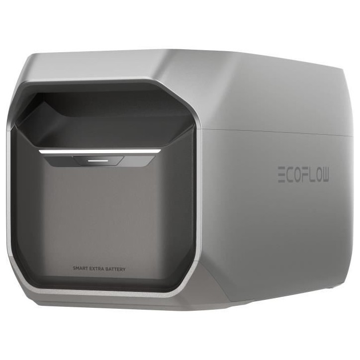 Batterie supplémentaire intelligente - EcoFlow - DELTA 3 - Batterie LiFePO4 1024 Wh pour batterie solaire Batterie supplémentaire intelligente - EcoFlow - DELTA 3 - Batterie LiFePO4 1024 Wh pour batterie solaire