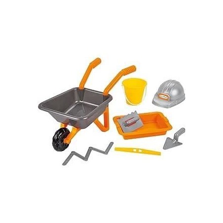 Jouet de construction - Ecoiffier - Pack maçonnerie brouette 50 cm -
