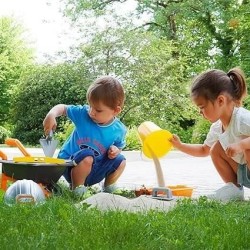 Jouet de construction - Ecoiffier - Pack maçonnerie brouette 50 cm -