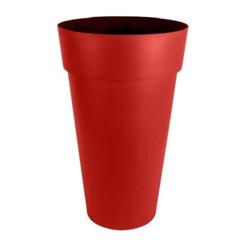 EDA Pot XXL TOSCANE - 90 L - Ø 48 x H 80 cm - Rouge rubis EDA Pot XXL TOSCANE - 90 L - Ø 48 x H 80 cm - Rouge rubis