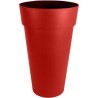 EDA Pot XXL TOSCANE - 90 L - Ø 48 x H 80 cm - Rouge rubis