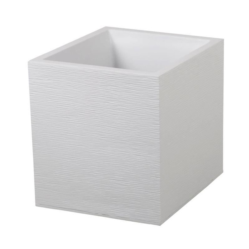 Bac a fleurs Carré 40 cm - EDA - Graphit - 31 L - 39 x 39 x H. 43 cm Bac a fleurs Carré 40 cm - EDA - Graphit - 31 L - 39 x 39 x H. 43 cm