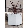Bac a fleurs Carré 40 cm - EDA - Graphit - 31 L - 39 x 39 x H. 43 cm