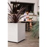 Bac a fleurs Carré 40 cm - EDA - Graphit - 31 L - 39 x 39 x H. 43 cm