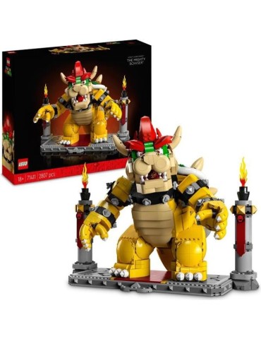 LEGO Super Mario - Le Puissant Bowser - Figurine de Collection - Kit de Construction - Cadeau