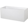 Jardiniere - EDA - Graphit - 98 L - 99,5 x 39 x H. 43 cm - Blanc Céru