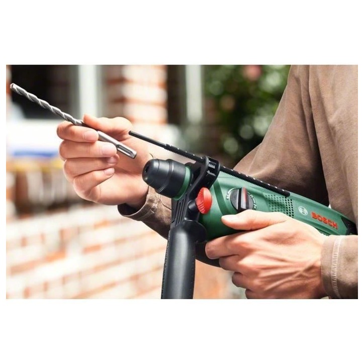 Perforateur Bosch - PBH 2500 SRE (600W, 1,9 J, 0 – 5.100 cps/min, Livré avec Accessoires et Coffret Plastique) Perforateur Bosch - PBH 2500 SRE (600W, 1,9 J, 0 – 5.100 cps/min, Livré avec Accessoires et Coffret Plastique)