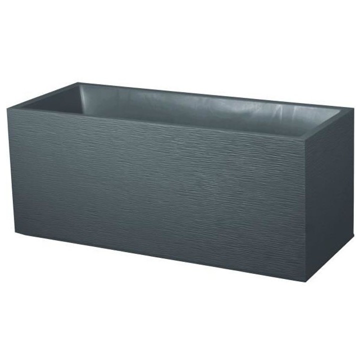 Jardiniere - EDA - Graphit - 98 L - 99,5 x 39 x H. 43 cm -Gris Anthracite Jardiniere - EDA - Graphit - 98 L - 99,5 x 39 x H. 43 cm -Gris Anthracite