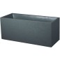 Jardiniere - EDA - Graphit - 98 L - 99,5 x 39 x H. 43 cm -Gris Anthracite