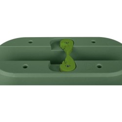 EDA Jardiniere Cavaliere OSAKA 19,5 L - 56 x 30,1 x H.20,6 cm - Vert l