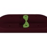 EDA Jardiniere Cavaliere OSAKA 19,5 L - 56 x 30,1 x H.20,6 cm - Rouge