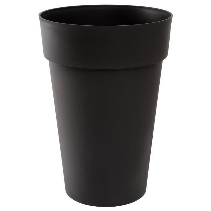 Vase haut Rond Ø 46 cm - EDA - Toscane - 67 L - Ø 46 x H. 65 cm - Gris Anthracite Vase haut Rond Ø 46 cm - EDA - Toscane - 67 L - Ø 46 x H. 65 cm - Gris Anthracite